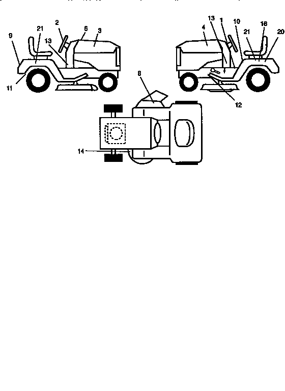 Craftsman 917271041 decals diagram