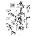 Craftsman 917387260 engine 143.984500 diagram