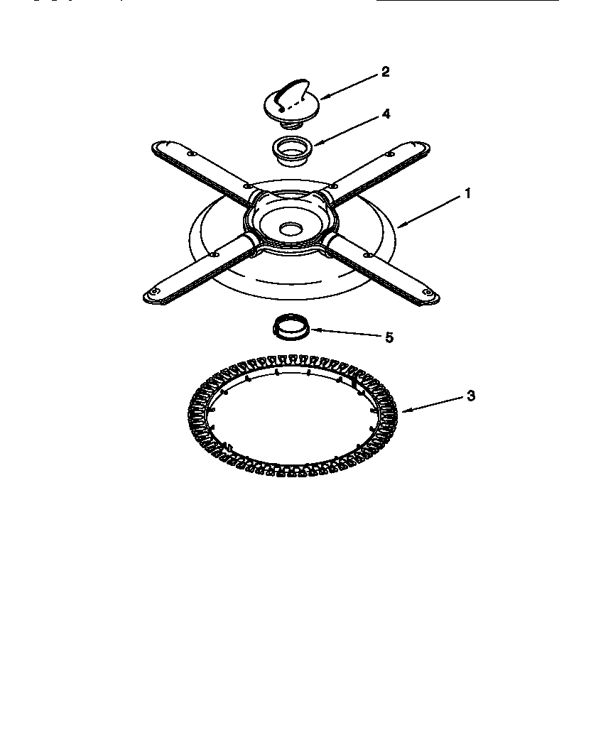 KitchenAid KUDS24SEAL3 lower washarm and strainer diagram
