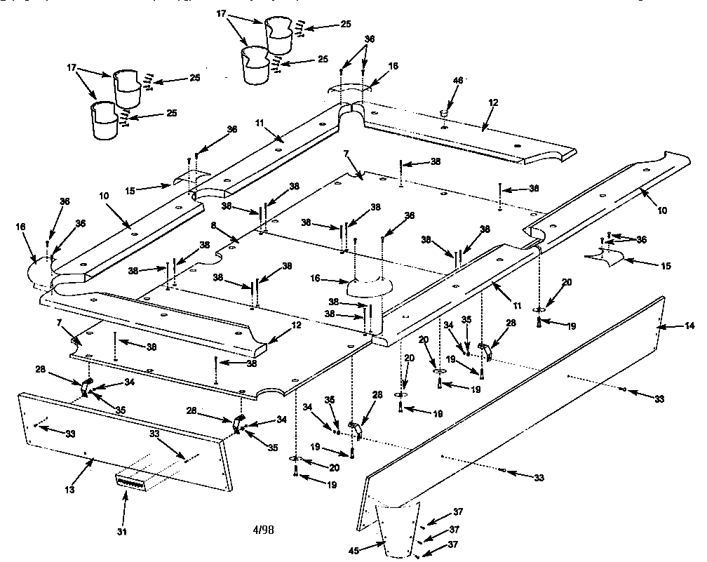 Indian P1070 replacement parts diagram