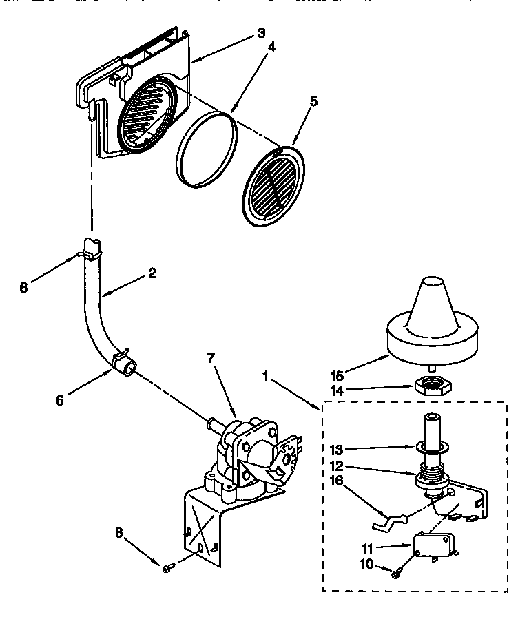 KitchenAid KUDM24SEAL3 fill and overfill diagram