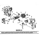 Craftsman 315101350 housing assembly diagram