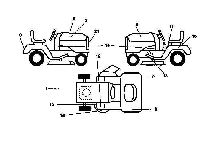 Craftsman 917270411 decals diagram