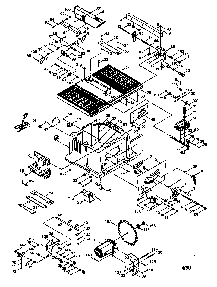 Craftsman 137218740 unit parts diagram