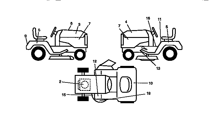 Craftsman 917270612 decals diagram