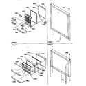 Kenmore 59668142790 door assemblies diagram