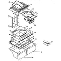 Kenmore 10667067791 shelf diagram
