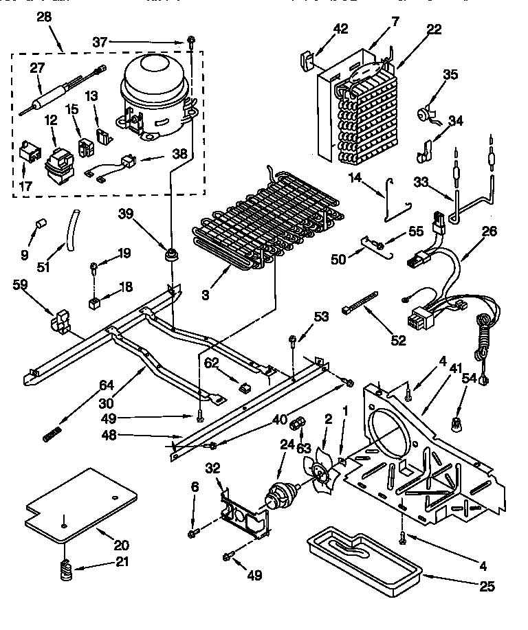 Kenmore 10657282790 unit diagram