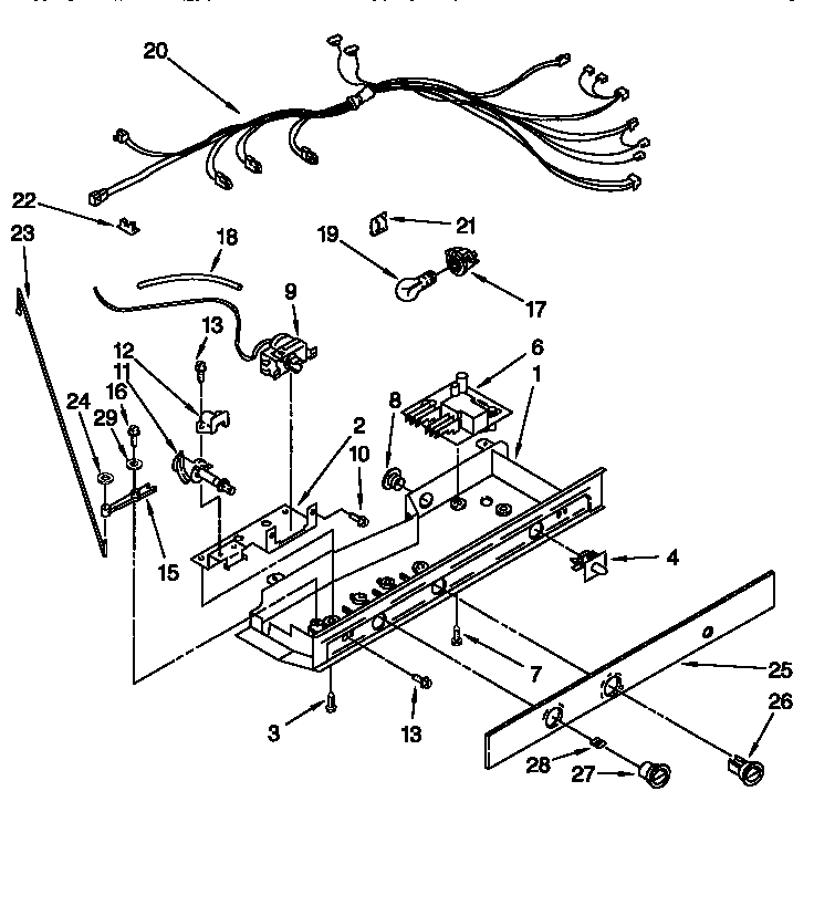 Kenmore 10657752790 control diagram
