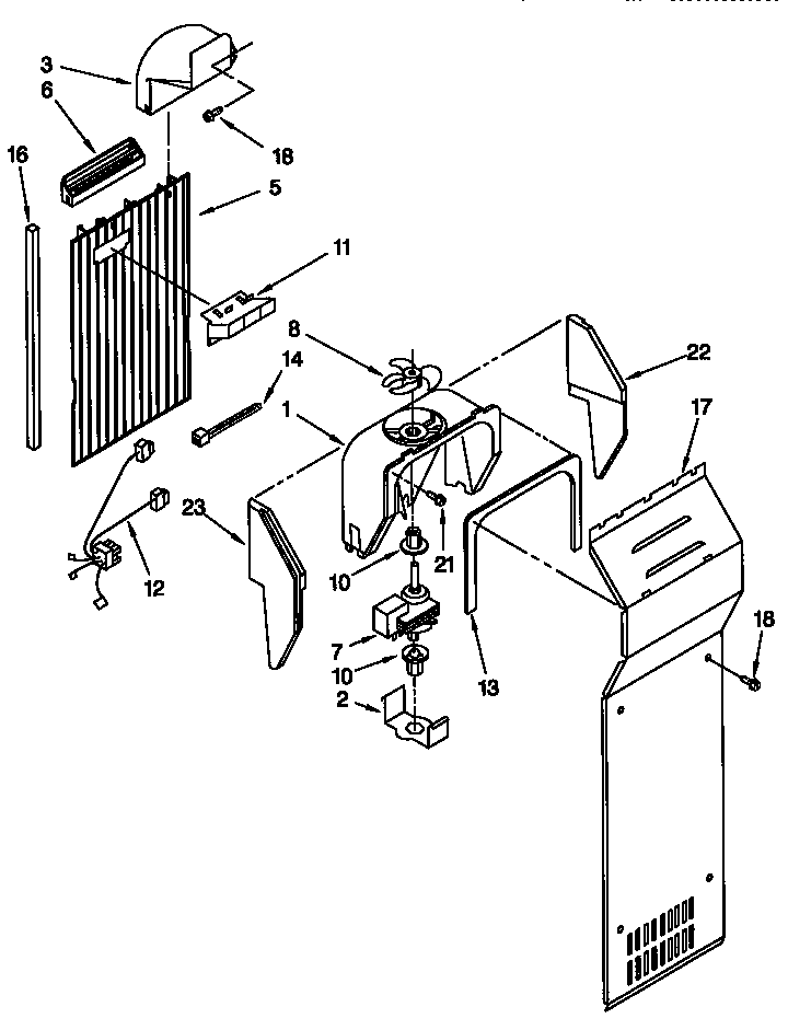 Kenmore 10657232790 air flow diagram
