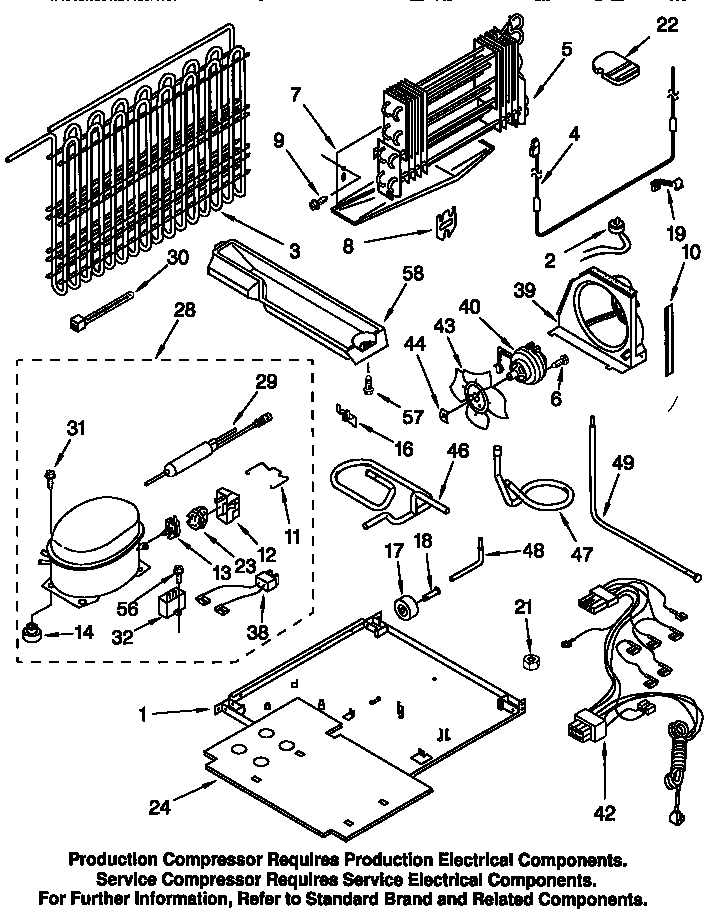 Kenmore 10677188792 unit diagram