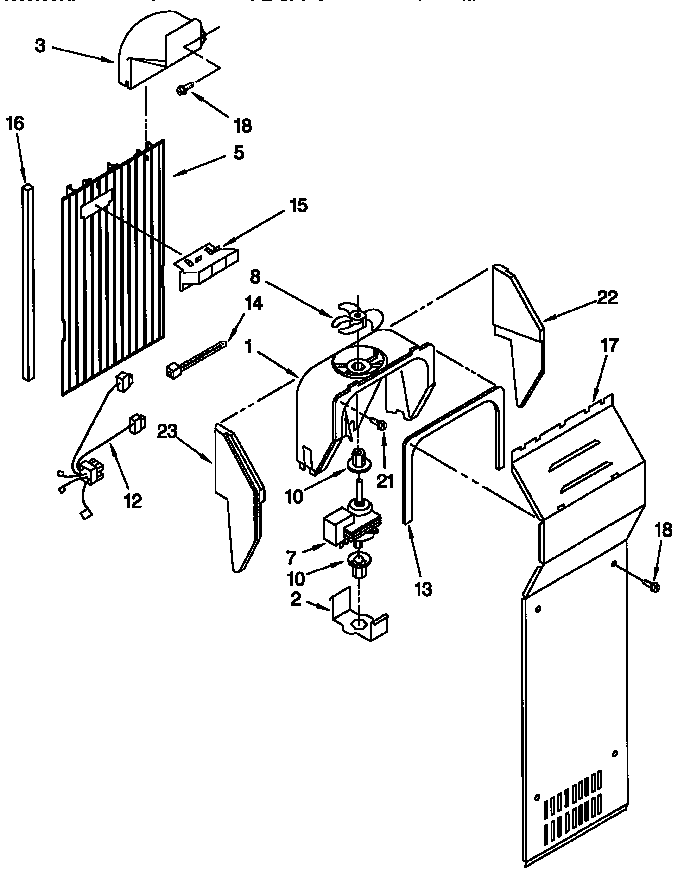 Kenmore 10657575790 air flow diagram