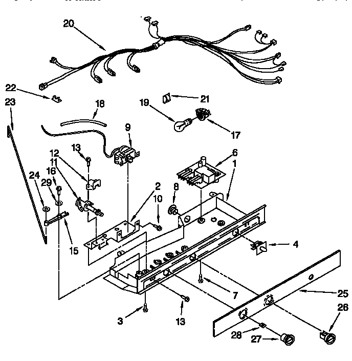 Kenmore 10657575790 control diagram