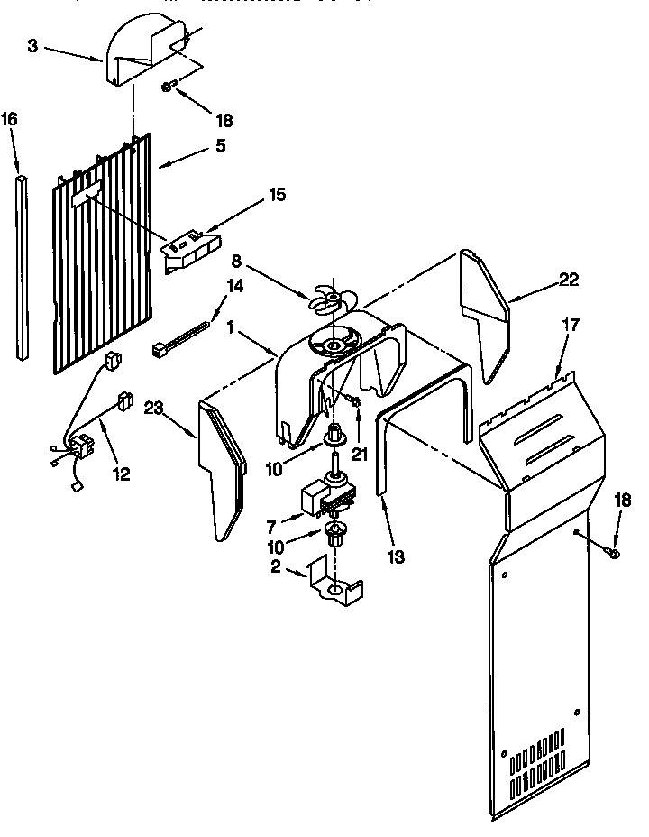 Kenmore 10657567790 air flow diagram