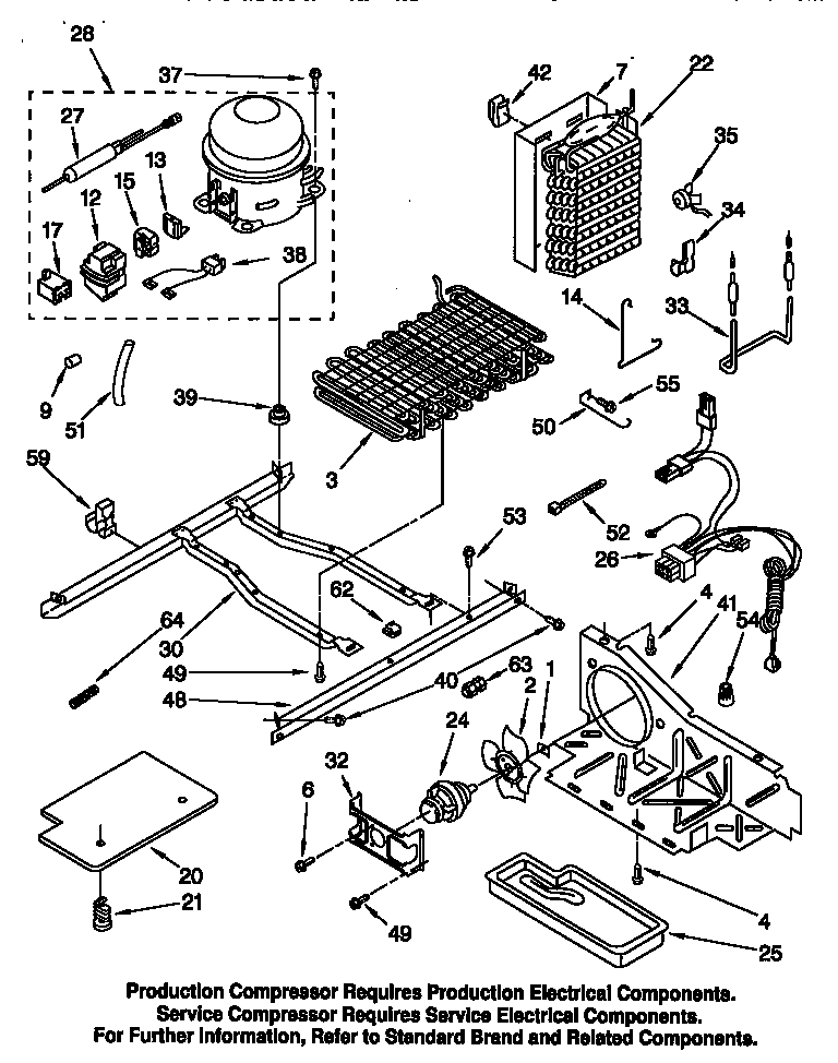 Kenmore 10657071790 unit diagram