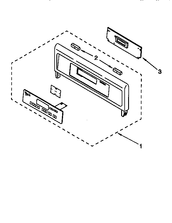 Whirlpool RBS305PDQ6 control panel diagram