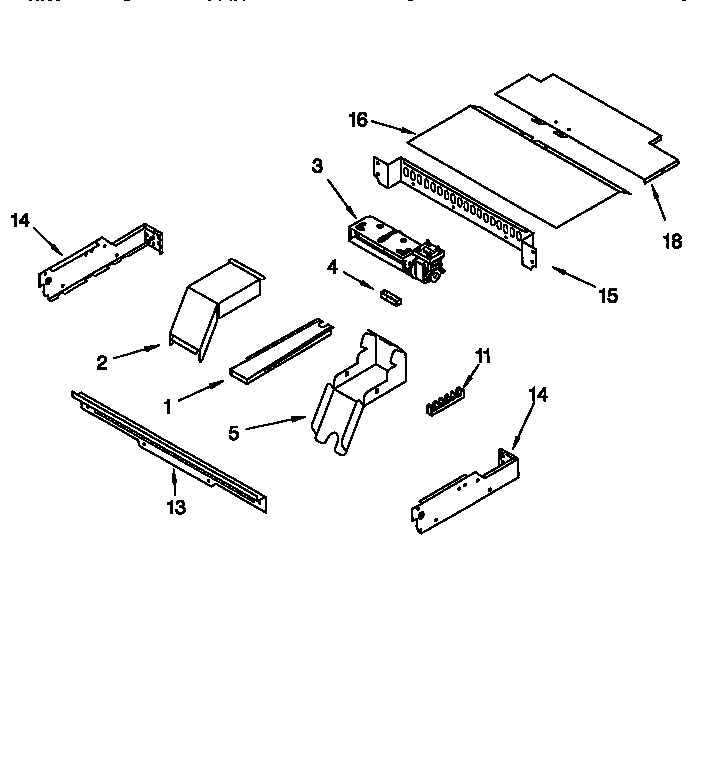 Whirlpool RBS305PDQ6 top venting diagram