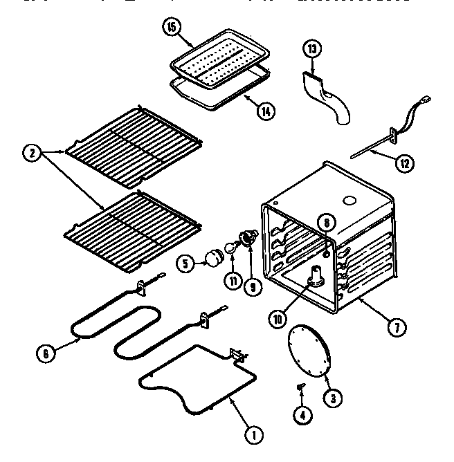Kenmore 6294697 oven diagram