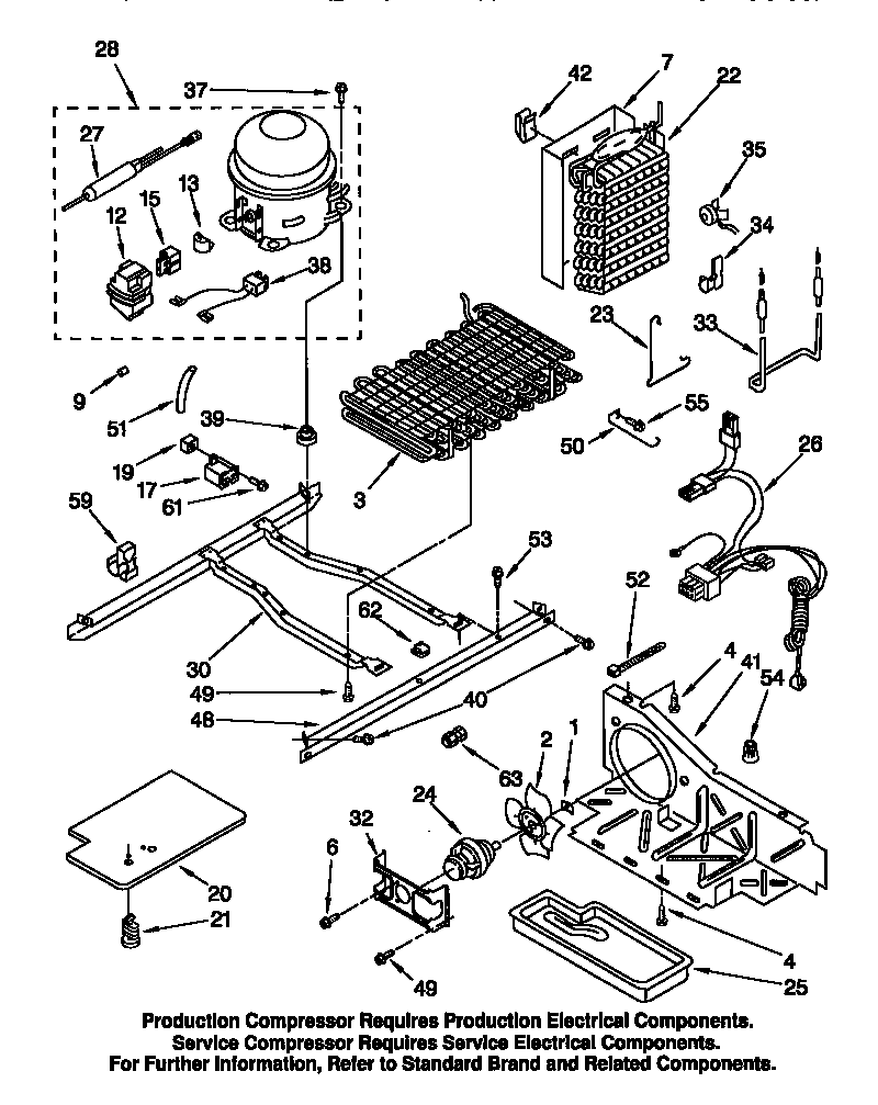 Kenmore 10657762791 unit diagram