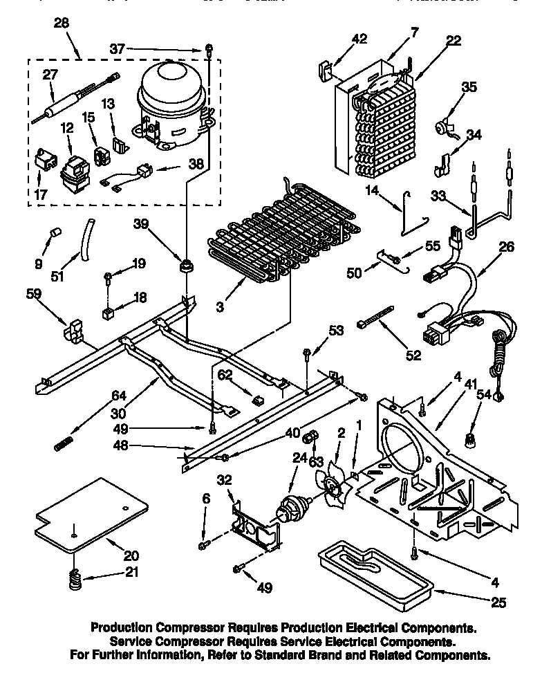 Kenmore 10657285791 unit diagram
