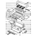 Weber SUMMIT 625 NG replacement parts diagram