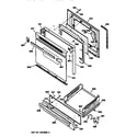 GE JGBS23AEA1AA door & drawer parts diagram