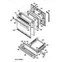 GE JGBS23BEA1WH door & drawer parts diagram