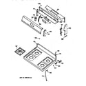 GE JGBS15PEA1AD cooktop diagram