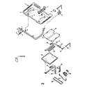 Kenmore 3627333191 burner section diagram