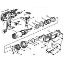 Craftsman 973271990 motor and housing assembly diagram