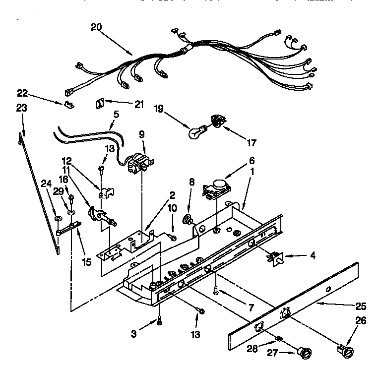 Kenmore 10647022790 control diagram