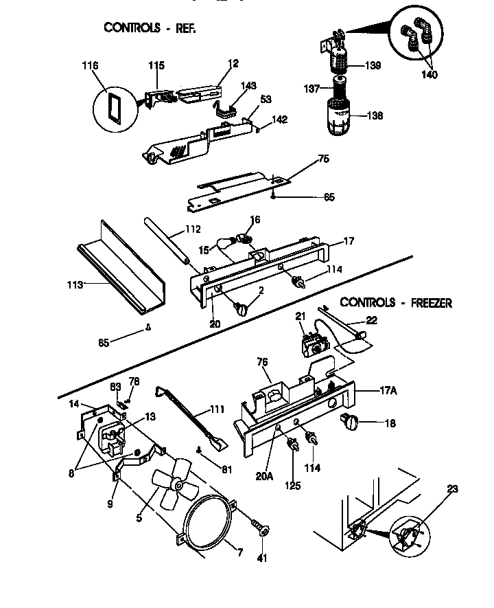 Kenmore 25358087890 control diagram