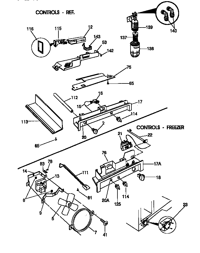 Kenmore 25358082890 control diagram
