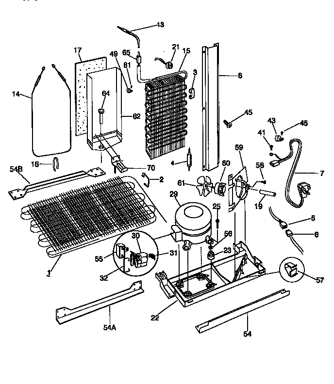 Kenmore 25358082890 unit parts diagram