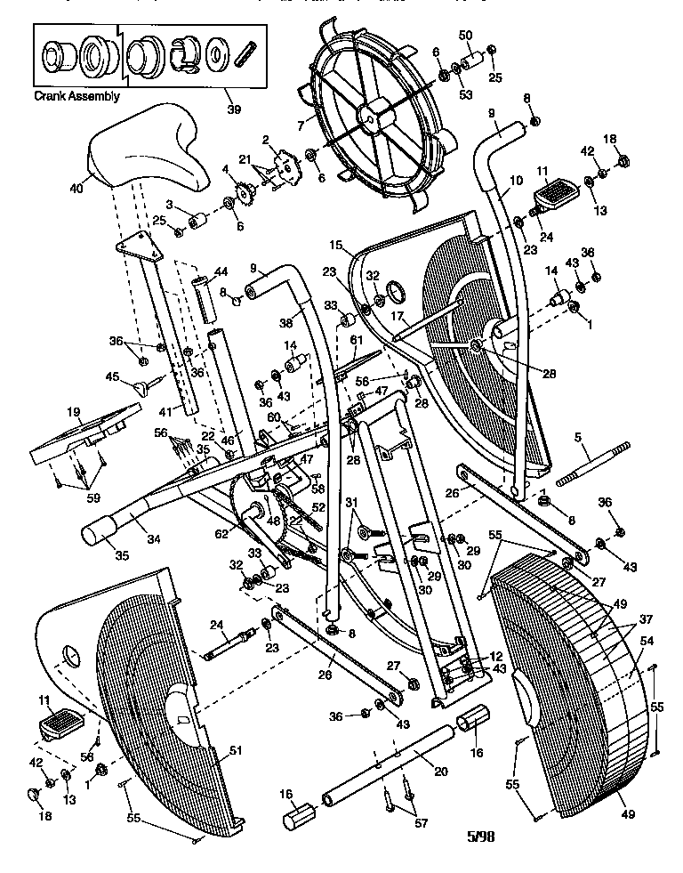 Lifestyler 831288262 unit parts diagram