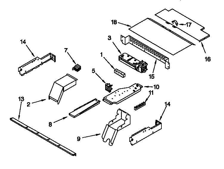 KitchenAid KEBS278DBL6 top venting diagram