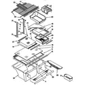 Kenmore 10667868791 shelves diagram