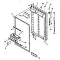 Kenmore 10667868791 refrigerator door diagram