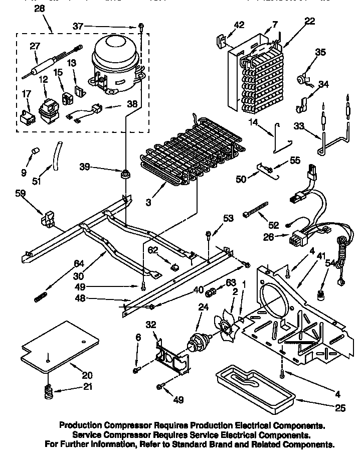 Kenmore 10656071791 unit diagram