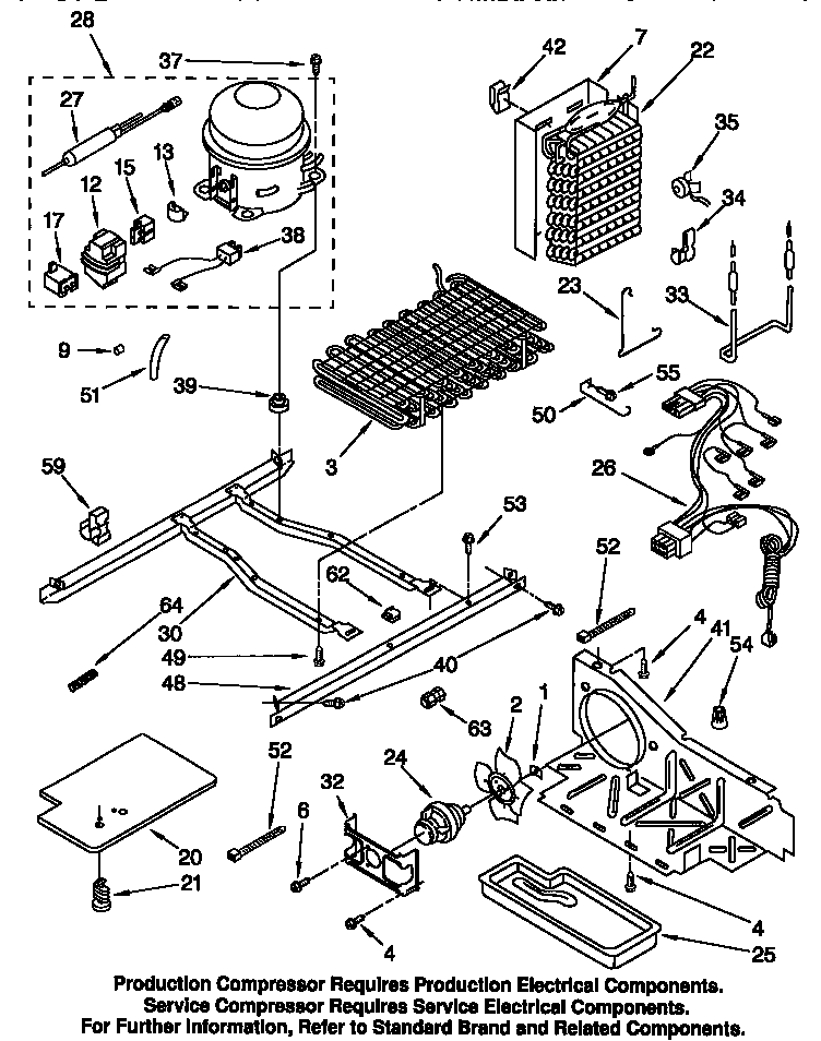 Kenmore 10657532791 unit diagram