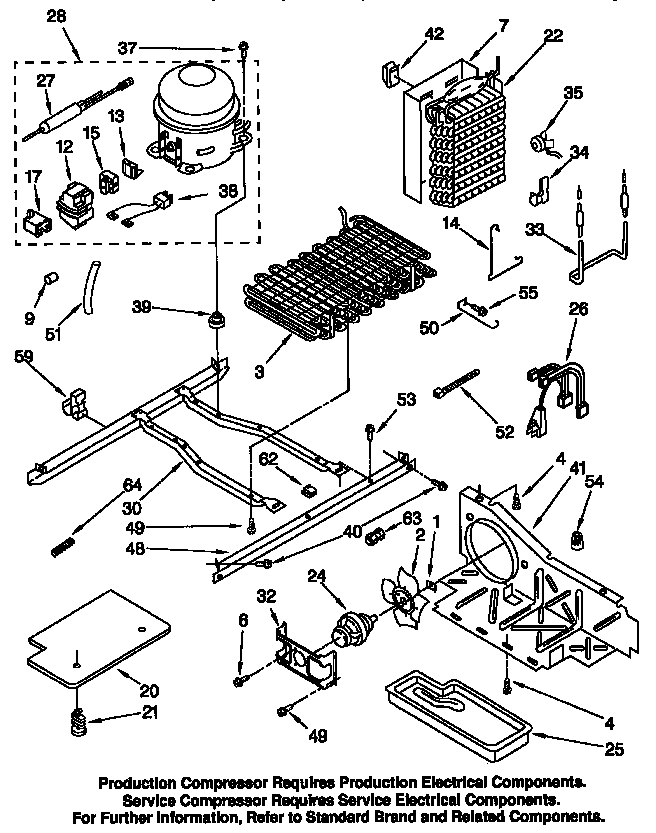 Kenmore 10657058791 unit diagram