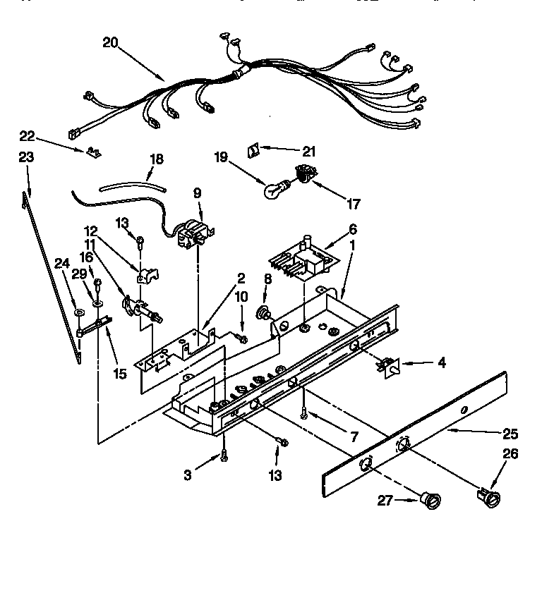 Kenmore 10657579790 control diagram