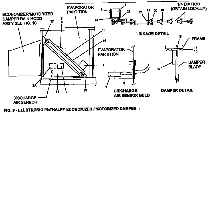 York B1CH240A25A electrical enthalpy diagram