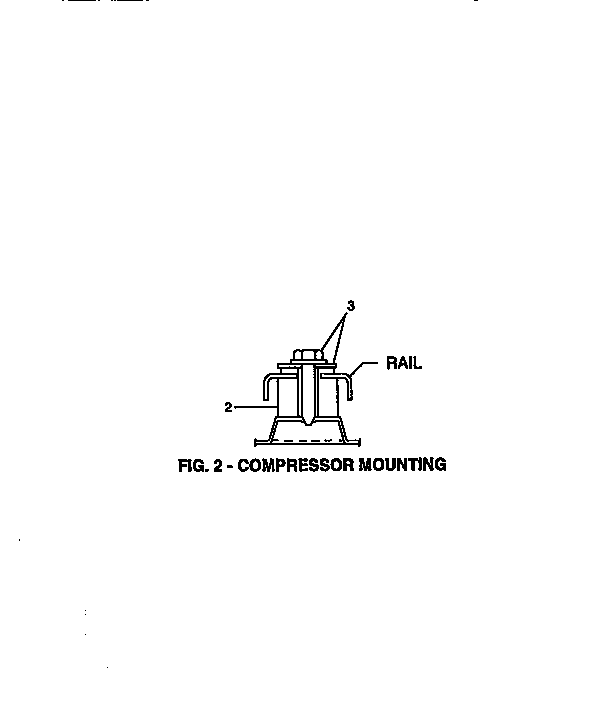 York B1CH240A58A compressor mounting diagram