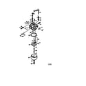 Tecumseh HM80-155644S carburetor 640125 diagram
