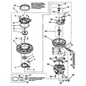 Kenmore 66515708890 pump and motor diagram