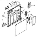 Kenmore 66515701890 inner door diagram