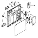 Kenmore 66516705890 inner door diagram