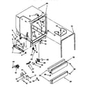 Kenmore 66516705890 tub assembly diagram