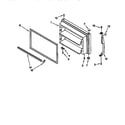 Kenmore 10678865890 freezer door diagram
